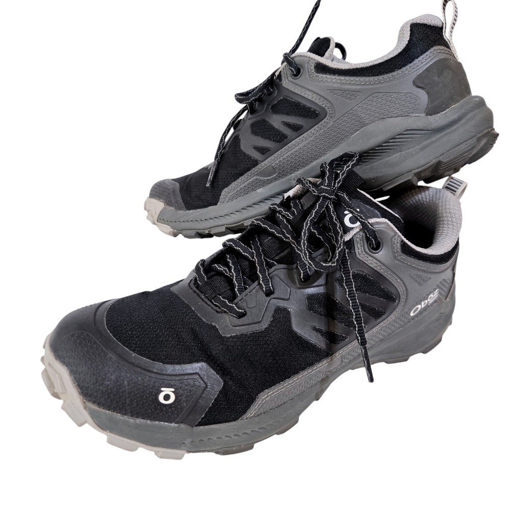 Oboz Katabatic Low Waterproof Hiking Shoes Women 7.5 / 38 Gray Trail Sneakers